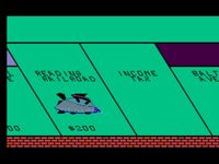 une photo d'Ã©cran de Monopoly sur Sega Master System